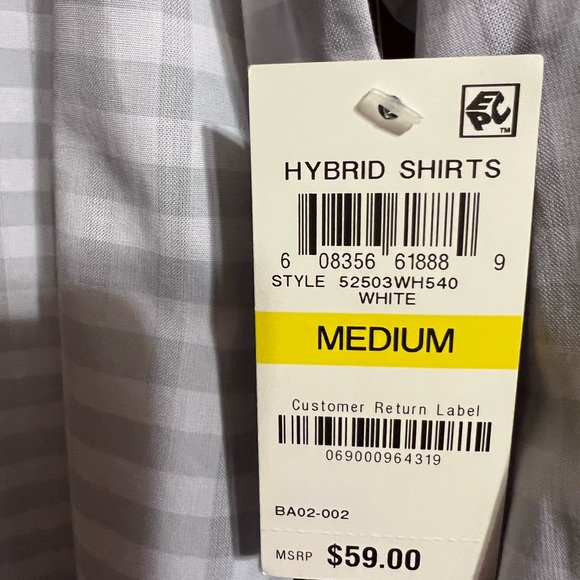 Brand new with tags INC casual button down collared long sleeve shirt - Picture 3 of 3